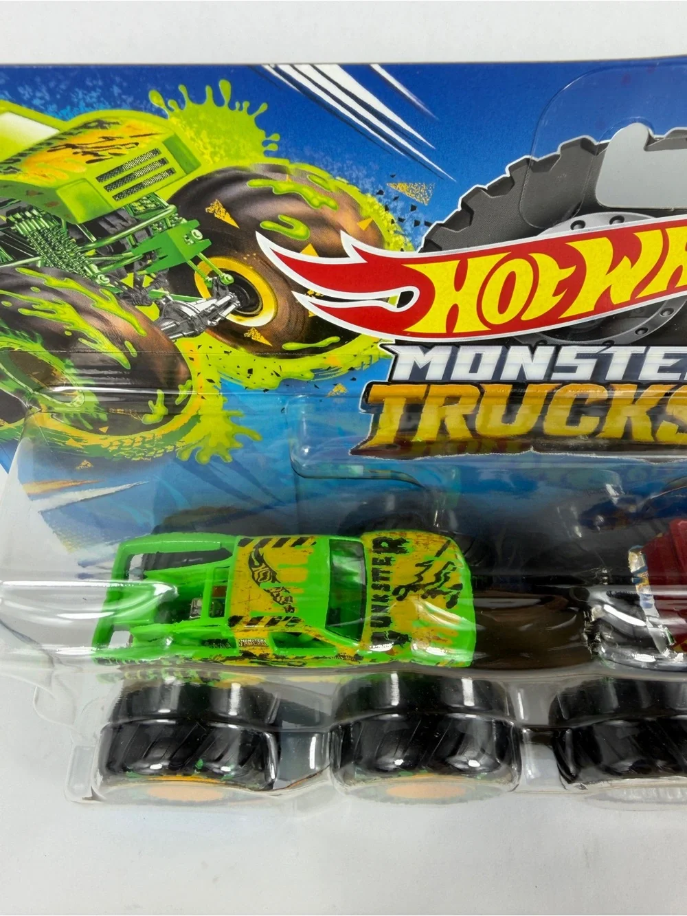 Last One Hot Wheels Demolition Doubles Monster Trucks Gunkster & 5 Alarm